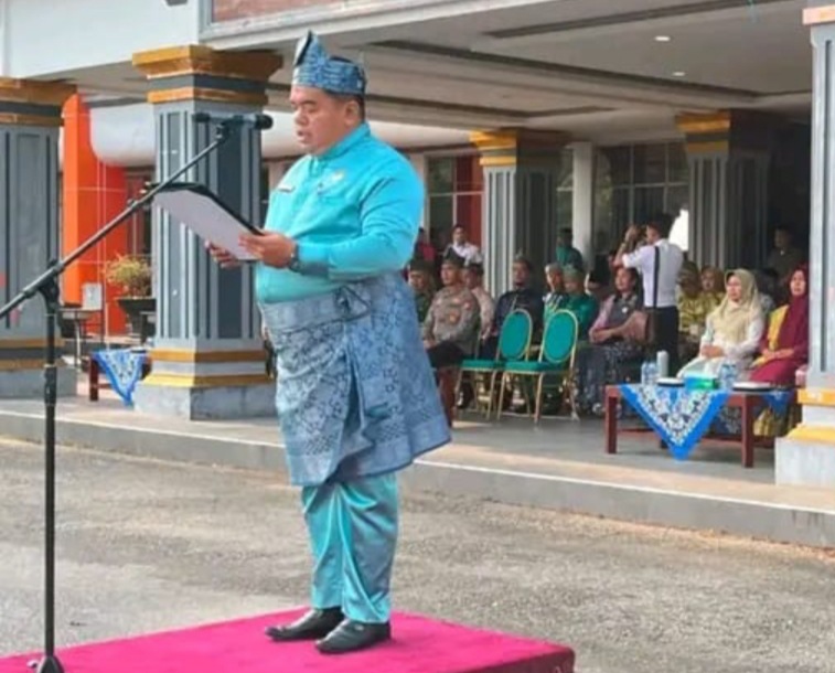 Upacara HUT ke-69 Provinsi Riau di Inhu Berlangsung Khidmat, Ketua DPRD Serukan Persatuan