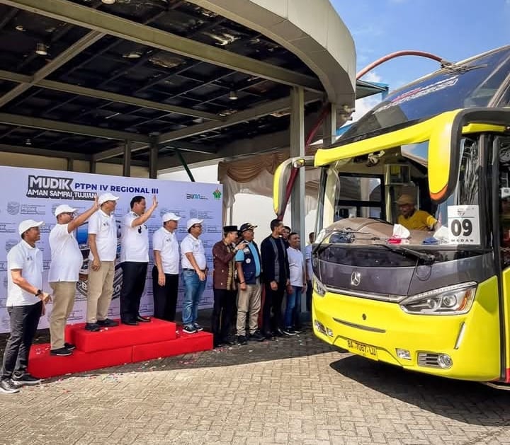 Pemko Pekanbaru Apresiasi Mudik Gratis Bersama PTPN IV Regional III
